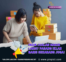 Ingin jualan makin laris? Pasang iklan baris sekarang juga!Iklan baris online adalah jenis iklan singkat y