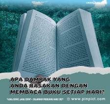 Membaca Buku Setiap Hari, Ini dampak yang Anda rasakanMembaca buku memiliki banyak manfaat, baik untuk perke