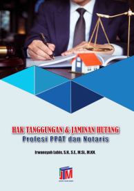 Cover depan buku hak tanggungan dan jaminan hutang