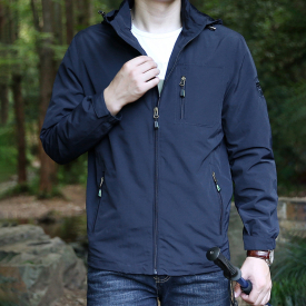 Jaket larisko color navy