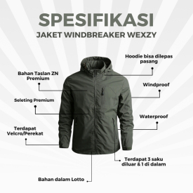 Spesifikasi Jaket larisko