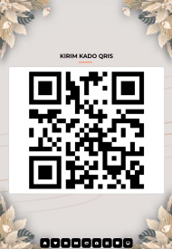 Kirim kado QRIS undangan digital