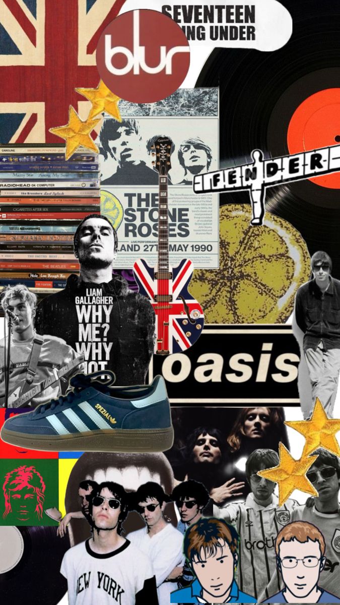 Oasis band wallpaper liam why me?why not