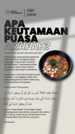Keutamaan Puasa Arafah dapat menghapus dosa setahun yang lalu