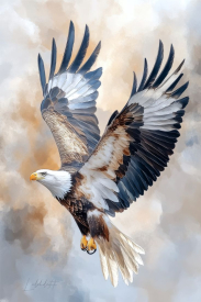 AI Wings of Freedom The Soaring Eagle
